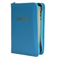 Biblie medie turcoaz, Coperta piele editie lux Biblie medie turcoaz, Coperta piele editie lux